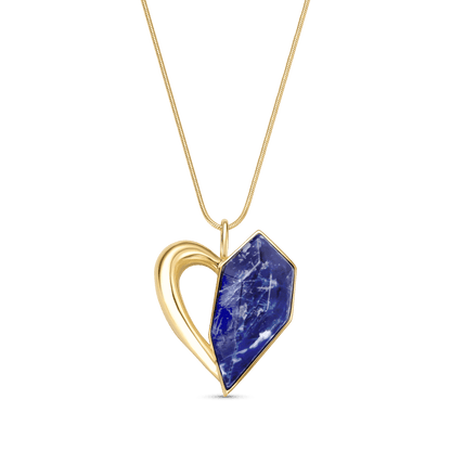 Colar Intensa - Sodalita Semijoias de luxo e design exclusivo