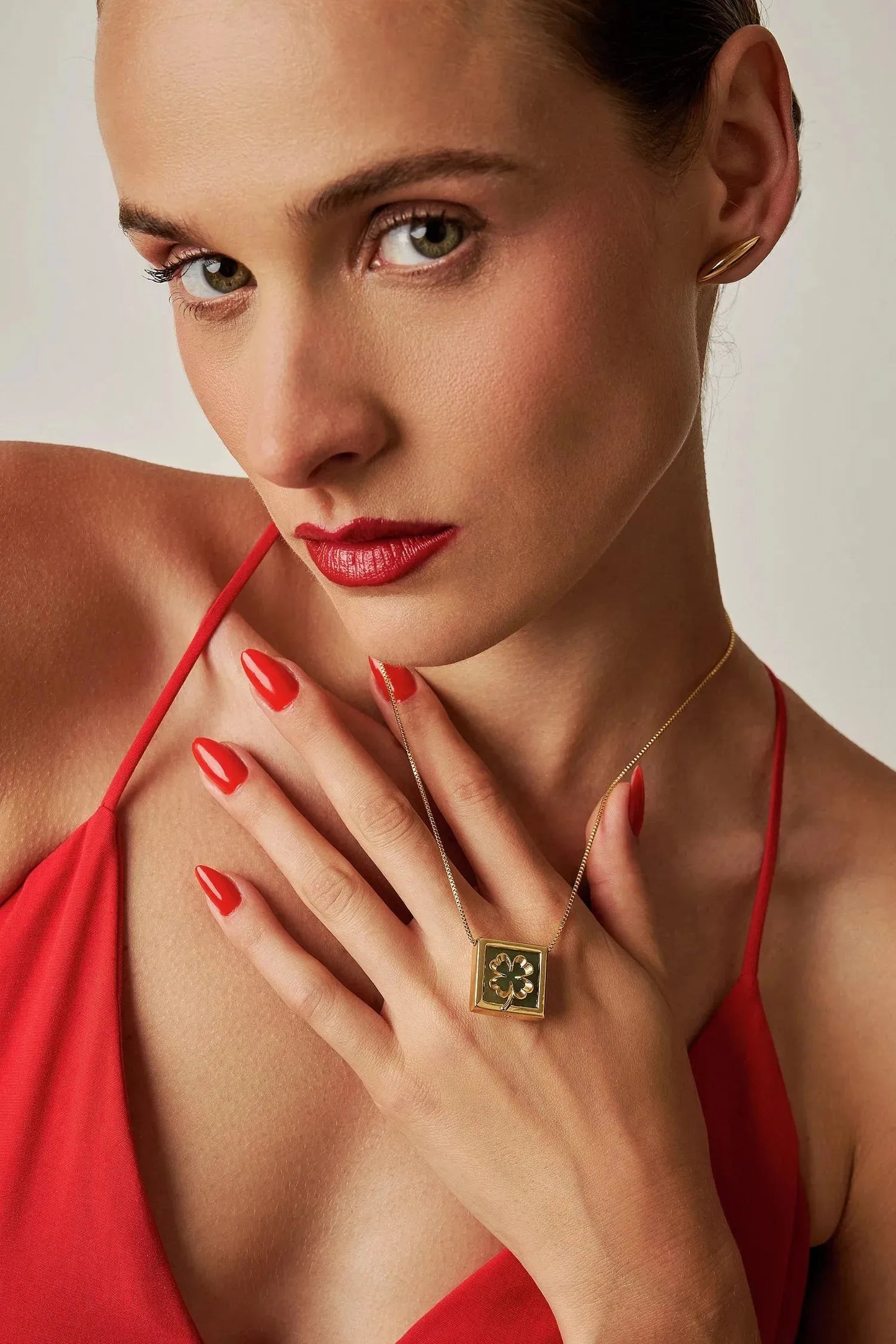 Colar Boa Sorte - Ágata Verde