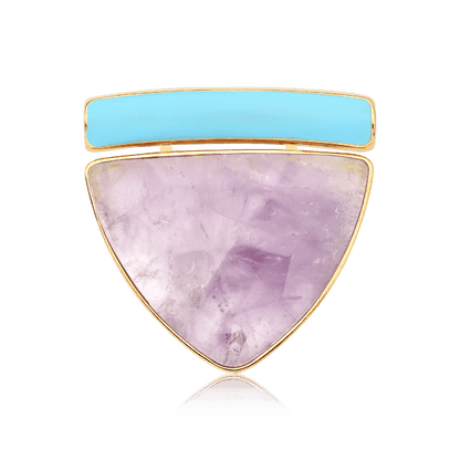 Pingente Mino - Ametista Semijoias de luxo e design exclusivo