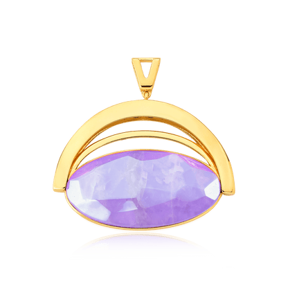 Pingente Ópera - Ametista Semijoias de luxo e design exclusivo