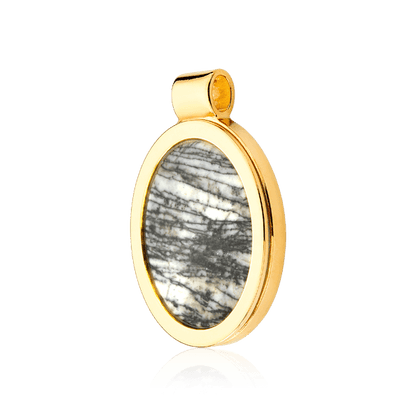 Pingente Singular - Jaspe Net Semijoias de luxo e design exclusivo