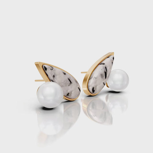 Brinco União — Cristal Rutilado