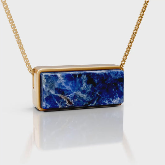 Colar Estrutura - Sodalita