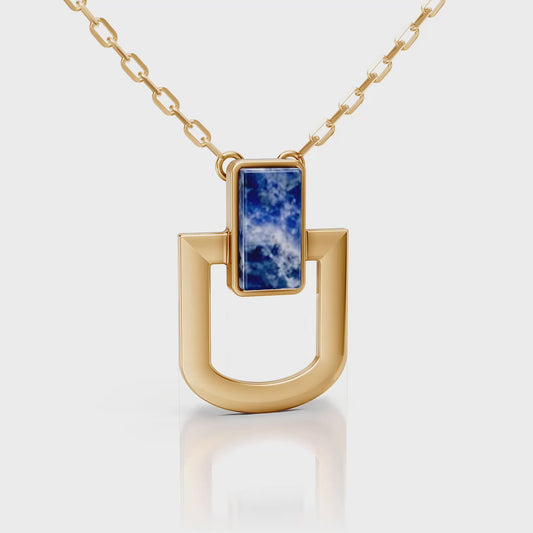 Colar Elos - Sodalita