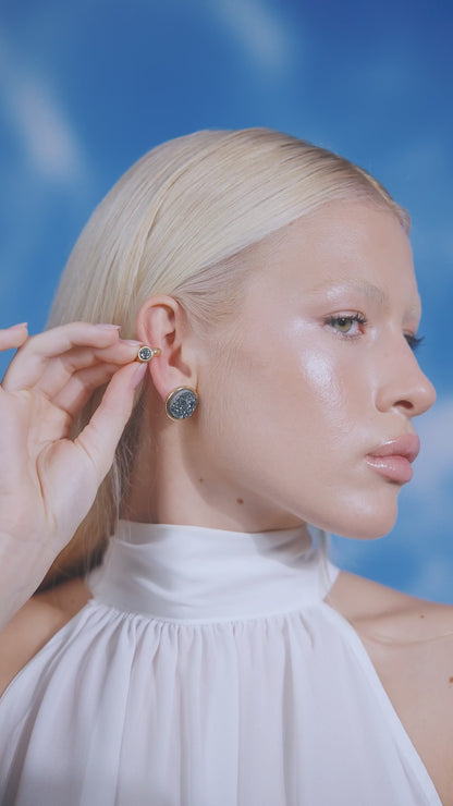 Ear Hook Supernova — Drusa Metalizada