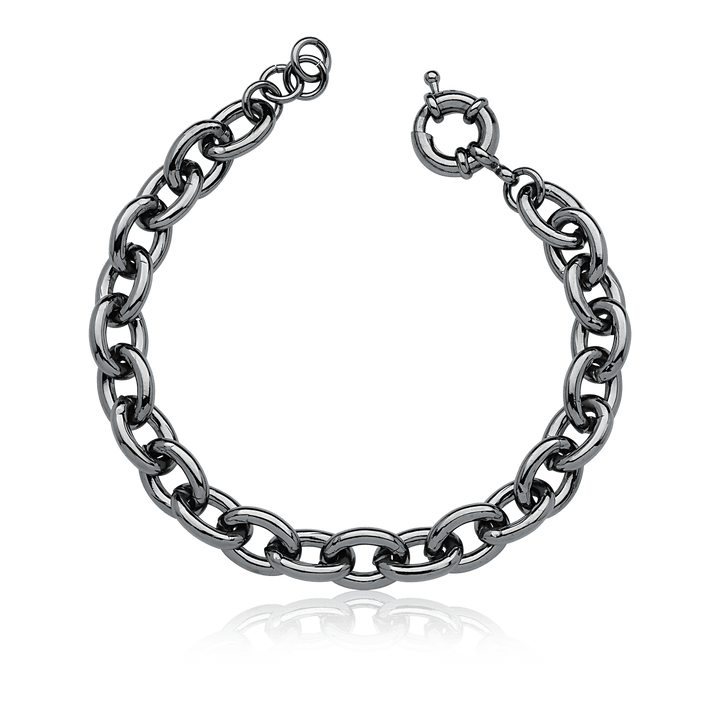 Pulseira Corrente Cartier Ródio Semijoias de luxo e design exclusivo